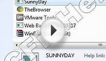 Как удалить SunnyDay вручную и с помощью программ для удаления